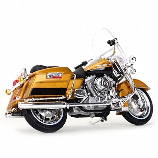 Мотоцикл Maisto 1:18 Harley Davidson 1999 FLHR Road King (31360) yellow