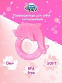 Прорезыватель Canpol babies Охлаждающий Дельфин 2/221 Pink