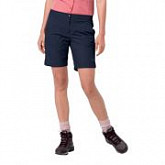 Шорты женские Jack Wolfskin Hilltop Trail Shorts W midnight blue