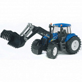 Игрушка Bruder Трактор New Holland T8040 с погрузчиком 03-021