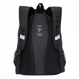 Рюкзак школьный GRIZZLY RB-962-2 /1 black/green