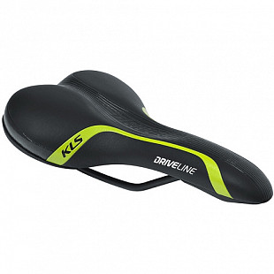 Седло Kellys Driveline black/green ZKE78839