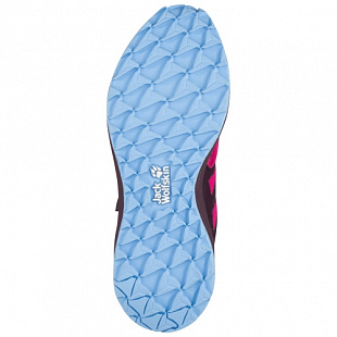 Кроссовки детские Jack Wolfskin Unleash 2 Speed Vent Low K pink / burgundy