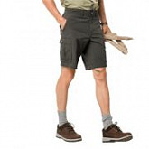 Шорты мужские Jack Wolfskin Canyon Cargo Shorts dark moss