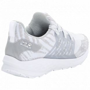 Полуботинки женские Jack Wolfskin Coogee Knit Low W white rush