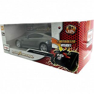 Радиоуправляемая машина Maisto 1:24 Aston Martin V8 Vantage S (81067) silver