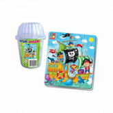 Магнитный пазл в стакане Vladi Toys Пираты VT3203-43