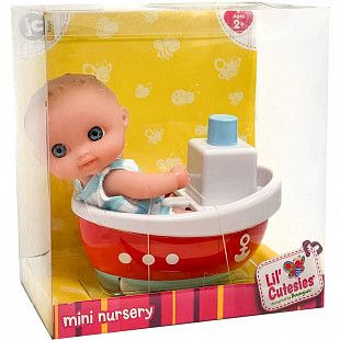 Пупс JC Toys Lil' Cutesies с лодочкой (16912) red