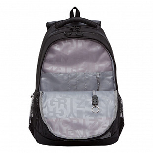Рюкзак GRIZZLY RU-136-3 /2 black/light blue