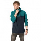 Ветрозащитная куртка мужская Jack Wolfskin Desert Wind Jacket M emerald green