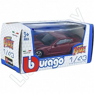 Машинка Bburago 1:43 2014 Corvette Stingray (18-30000/18-30250) red