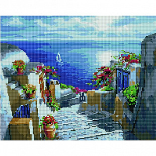 Алмазная мозаика Picasso Ступеньки к морю PD4050134