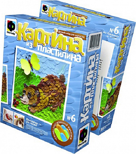 Творческий набор Fantazer 67763 Картина из пластилина «Мишка-лакомка» 447006