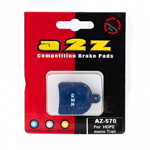Тормозные колодки A2Z Hope Mono Trial, Blue AZ-570