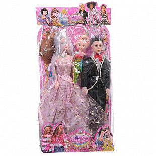 Куклы Shenzhen Toys Счастливая семья  (Кукла, Кен, пупс) 83010