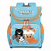 Рюкзак школьный GRIZZLY RAl-194-2 /1 light blue