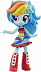 Кукла My Little Pony Equestria Girls Радуга Дэш (B7786 B4903)