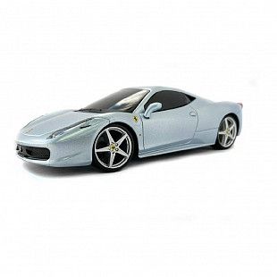 Радиоуправляемая машина Maisto 1:24 Promotion Феррари Italia 458 (81058) silver