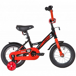 Велосипед Novatrack Strike 12" (2020) 123STRIKE.BKR20 black/red