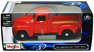 Масштабная модель автомобиля Maisto 1:25 Шевроле 3100 (1950) (31952) red