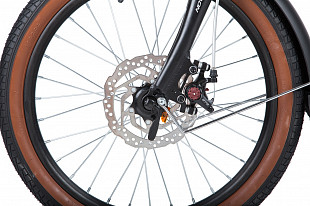 Велосипед Novatrack TG-20 Disc 20" (2020) 20FATG8SD.BK20 black