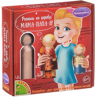 Роспись по дереву Bondibon Забавная семейка ВВ1465