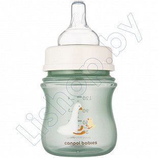 Антиколиковая бутылочка для кормления Canpol babies Easystart с широким горлышком 120мл., 0+ мес. (35/244)