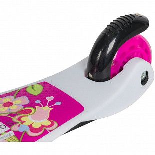 Самокат-кикборд Novatrack Disco-kids Print 120H.DISCOKIDS.SWPN20 pink/white Самокат-кикборд Novatrack Disco-kids Print 120H.DISCOKIDS.SWPN20 pink/white