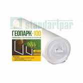 Полотно полиэфирное Стандартпарк иглопробивное Геопарк 100