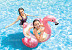 Круг для плавания Intex  Glitter Flamingo 56251