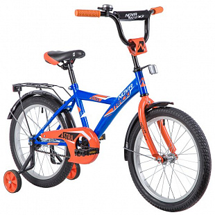 Велосипед Novatrack Astra 18" (2019) Blue/Orange 183ASTRA.BL9
