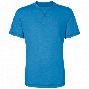 Футболка мужская Jack Wolfskin Crosstrail T Men brilliant blue
