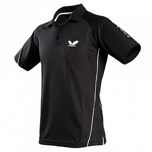 Рубашка теннисная Butterfly Lo black