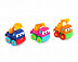Набор игровой Shenzhen Toys 3 инерционные мультяшные машинки LF102 Набор игровой Shenzhen Toys 3 инерционные мультяшные машинки LF102
