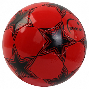 Мяч футбольный Start Up E5121 red/black