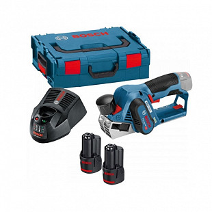 Аккумуляторный рубанок Bosch GHO 12V-20 L-BOXX 06015A7001