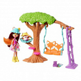 Игровой набор Enchantimals Качели Фелисити Лис FRH44 FRH45