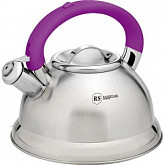 Чайник со свистком Rainstahl 3,2л RS-7623-32 silver/violet