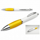 Шариковая ручка Digit 12585TY White/Yellow