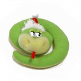 Мягкая игрушка Fancy Змейка новогодняя ZNGU0 green