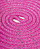Скакалка для художественной гимнастики Amely 3 м RGJ-304 pink/silver