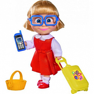 Кукла Simba Даша с чемоданчиком, корзинкой и телефоном (109301013)
