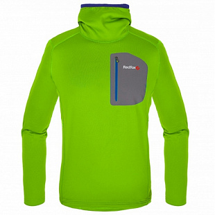 Пуловер мужской RedFox Z-Dry Hoody травяной/асфальт