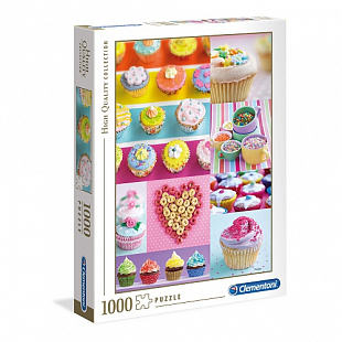Мозаика Clementoni Сладости 1000 шт 39419