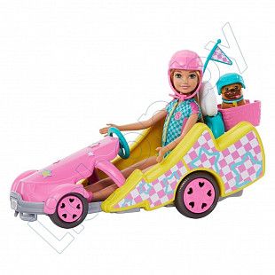 Игровой набор Barbie Stacie and Go Kart (HRM08)