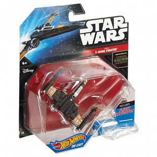 Звездолет Hot Wheels Звездные войны Poe's X-Wing Fighter (CGW52)