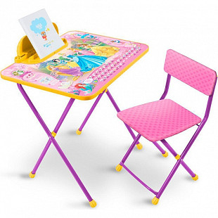Комплект детской мебели Nika Disney 2 Принцесса (стол+пенал+стул) Д2П-3