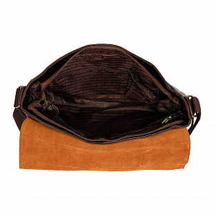 Мужская кожаная сумка Polar 23138 brown