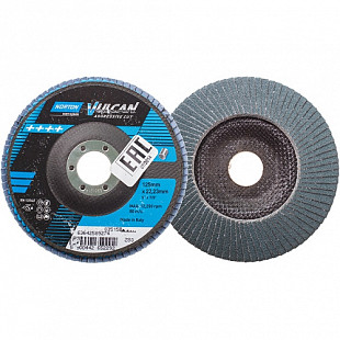 Круг лепестковый Norton 125х22мм P80 Vulcan 63642589274
