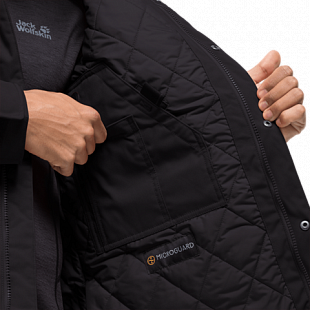 Куртка мужская Jack Wolfskin Point Barrow black